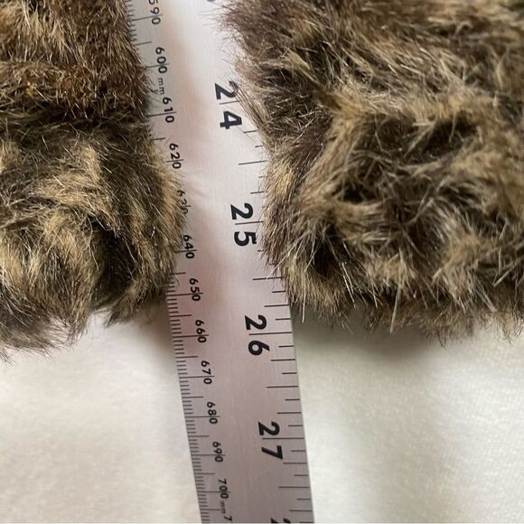 High Line Vintage Southwest Style Coat W/Faux Fur Collar and Cuffs Size Medium - Picture 16 of 16